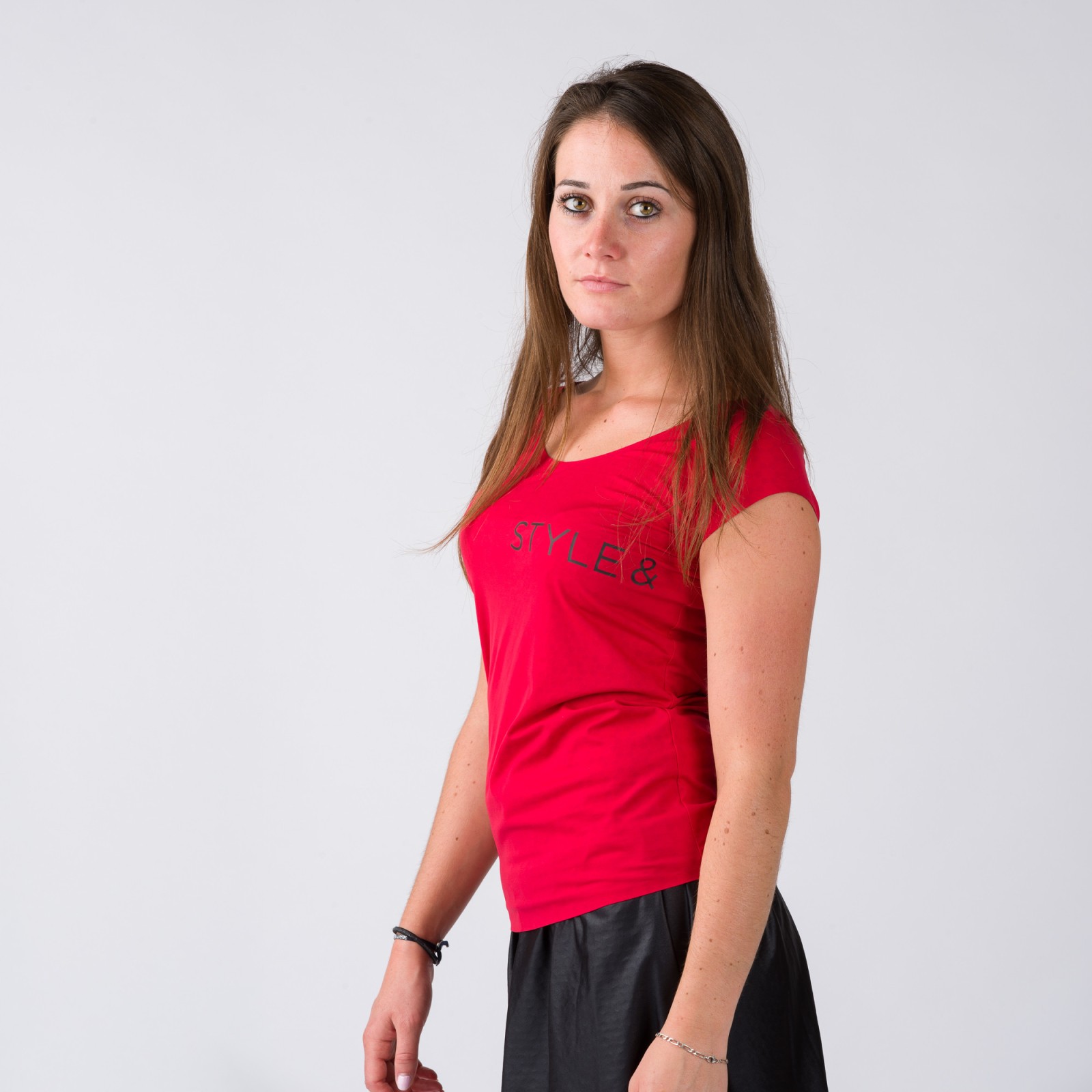 T-SHIRT MANCHE COURTE FORME LOOSE