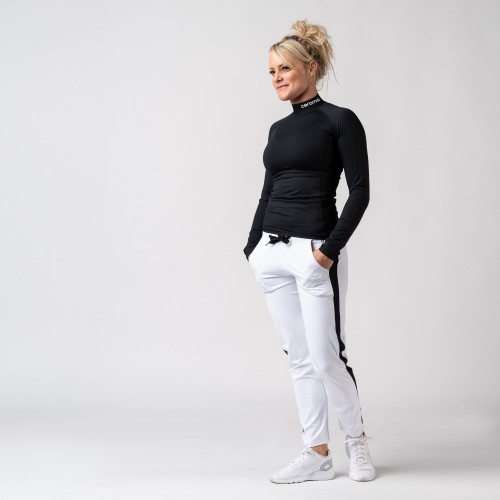 Langarmshirt mit Stehkragen für Damen