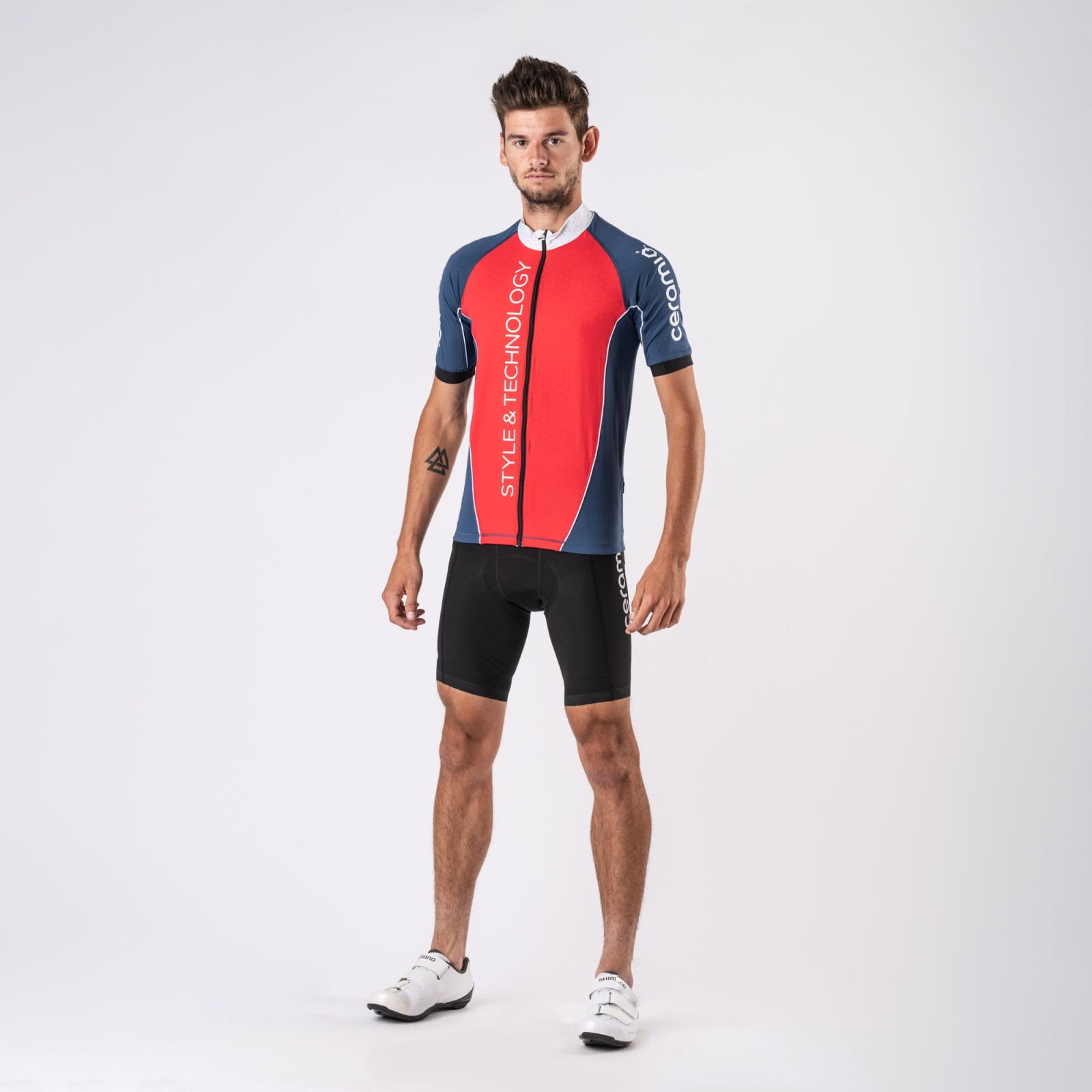 KURZARM-FAHRRADTRIKOT