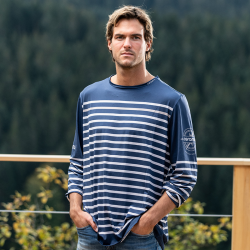 LONG SLEEVE NAVY TEE-SHIRT
