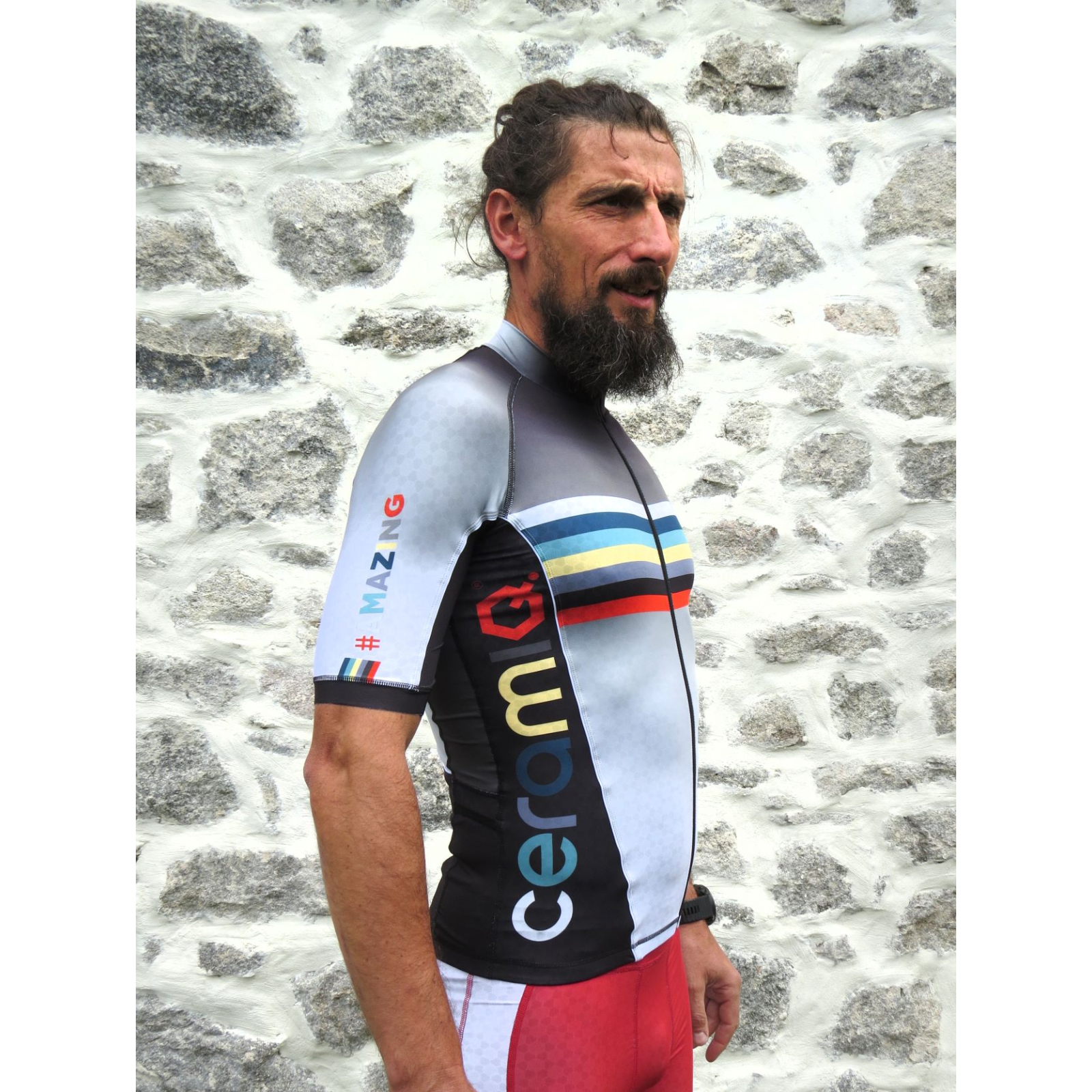 KURZARM-FAHRRADTRIKOT