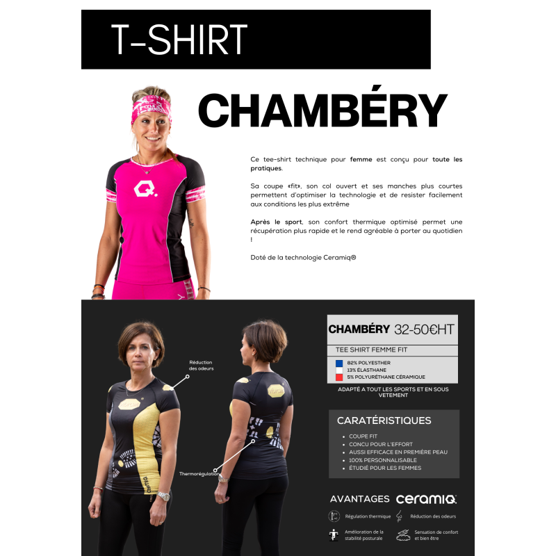 Damen Sport T-Shirt personalisiert Club | Premium & Thermoregulierung